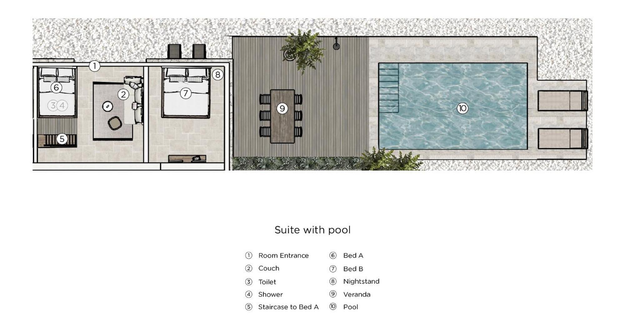 Ergon Beach House Nikiti Phòng bức ảnh